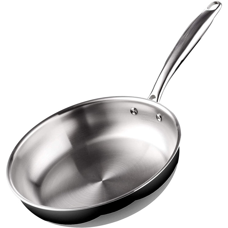 Cook N Home 10 in. Stainless Steel Omelette Pan Wayfair